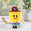PS1 SpongeBob SquarePants Patrick Star Squidward Tencles Plushie Cướp Biển Chủ Đề Anime Merch Sang Trọng Búp Bê SP1