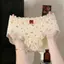 Ren Viền Quần Lót Nữ Cotton Nguyên Chất Thấp Eo Quần Đùi Cô Gái Ngọt Ngào