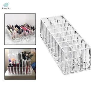 24 Khe Đựng Son Môi Acrylic Son Môi Tổ Chức Hộp Bảo Quản Mỹ Phẩm Cho