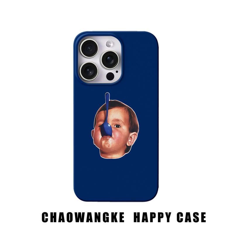 Ốp Điện Thoại QYJS Ngộ nghĩnh Thích Hợp Cho IPhone 11 12 PRO 16 E 7 8 PLUS 13 14 15 ProMax 17 AIR XR XSMAX Phim Vỏ Cứng ins Niche