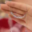 FANCIME “Wisteria Whisper ” Flower Bar Vòng cổ bạc Sterling
