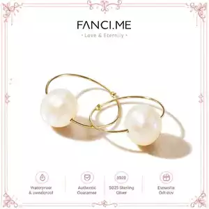 FANCIME LUNA PEARL SLEEPER VÀNG HOOP TAI NGHE
