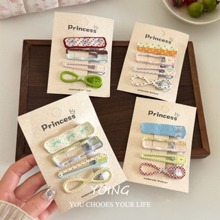 Yoing / Phong Cách Mới Dễ Thương Chấm Bi Nơ Tóc Nữ Gãy Tóc Mỏ Vịt Kẹp Phụ Kiện Tóc