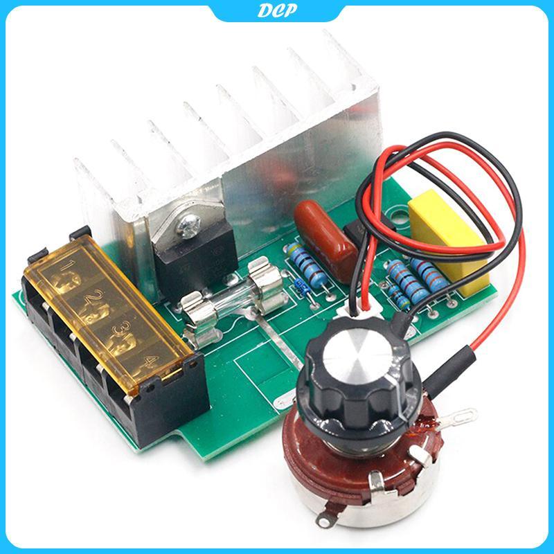 [DCP] 4000W 0-220V AC SCR điều chỉnh điện áp điều chỉnh tốc độ động cơ [VN]