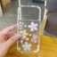 Ốp Điện Thoại Nhựa Hoa Ngọc Trai Cho iPhone 17 Pro Max 17 Air 16 Plus 15 14 13 12 11 Vỏ Bảo Vệ Chống Sốc