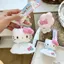 PS1 Sanrio Hello Kitty Plushie Nhật Bản Teru Teru Bozu sang trọng móc khóa dễ thương sang trọng Túi búp bê bông quyến rũ SP1