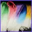 MERIGGIARE Xếp Ly Vải, Màu Gradient DIY Organza Lưới Vải, Thời Trang Sáng Handmade Thiết Kế Vải Nền Cưới