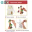 GHX Handmade DIY Shadow Puppetry Kit, Vật liệu thủ công mẫu giáo, Đồ chơi trẻ em sáng tạo VN