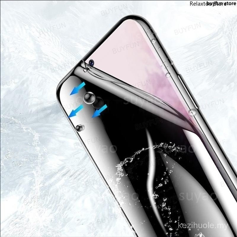 1-2 Chiếc Full Cover Bảo Vệ Màn Hình HD Mềm Cho Infinix Hot 70 60 60i Pro Plus 4G 5G Chống Rơi Chống Gián Điệp Riêng Tư Chống Ánh Sáng Xanh Hydrogel Phim Mờ