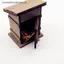 MỚI 1 / 3 Thời Trang Mới 1: 12 Nhà Búp Bê Mô Phỏng Thu Nhỏ Trường Chien Tổ Woodcuting Nông Thôn Trang Trí Nhà Vệ Sinh SKY