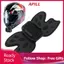 apill RASTKY Mũ bảo hiểm xe máy Chin Mount Bền Giá đỡ máy ảnh hành động cho 10/9/8/7/ Osmo Universal Fit Lovers (Đen)