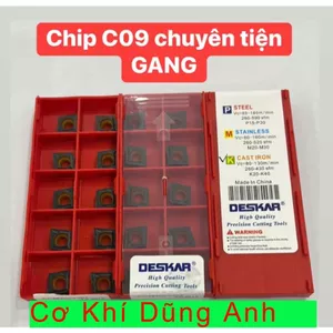 Chip C09 chuyên tiện gang hãng DESKAR