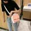 BeautifulHomeA Túi Vải Dung Tích Lớn Cho Nữ Màu Trơn Đeo Vai Túi Tote Phong Cách Thường Ngày Để Mua Sắm Công Sở Du Lịch VN
