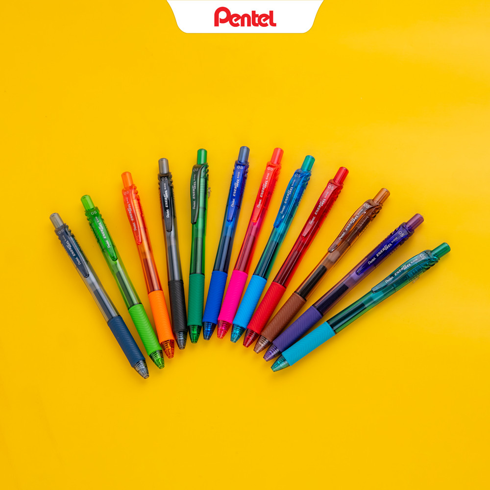 Bút bi Pentel BLN105 viết trượt mượt nhanh khô nhiều màu lựa chọn