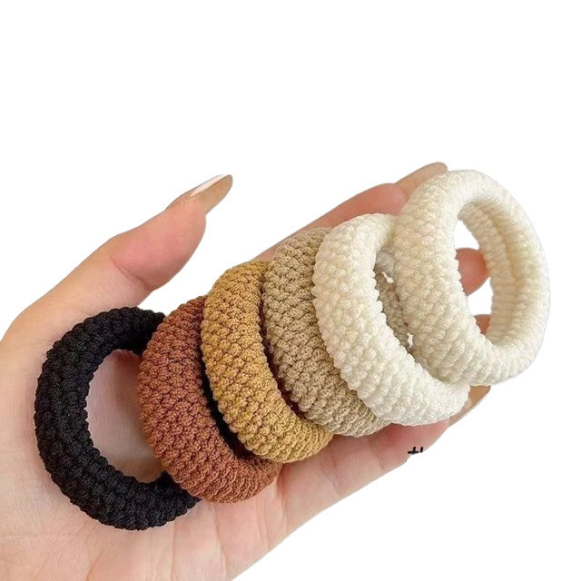 Dày cao đuôi ngựa liền mạch, băng đô quấn tóc, dây buộc tóc 6.1 ZBZVZ
