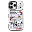 Ốp điện thoại mềm hình chú chó hoạt hình vui nhộn lấp lánh cho iPhone 16 15 14 Plus 13 12 11 17 Pro Max Vỏ bảo vệ chống sốc