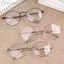 Kính Cận Thị YUUKII Thời Trang -1.00 ~ -4.0 Diopter Kính Tròn Nhựa Siêu Nhẹ