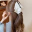 Mới Pháp Hepburn Phong Cách Chấm Bi Vải Tam Giác Móng Vuốt Tóc Kẹp Thanh Lịch Chống Trơn Trượt Lớn Vuốt Tóc Cho Nữ Sử Dụng Hàng Ngày Và Tiệc