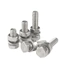 Bộ đai ốc vít lục giác bên ngoài bằng thép không gỉ 304 Bộ ốc vít mở rộng Daquan Vít đàn hồi phẳng Máy giặt kết hợp Bu lông M3M4M5 D2WS