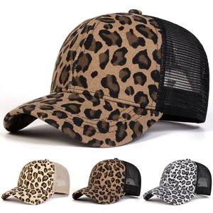 Mũ Phong Cách Mới Phiên Bản Hàn Quốc Big Leopard In Cotton Mũ Bóng Chày Nam Nữ Cotton Mũ Chống Nắng Da Báo Mũ