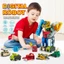 10 Đồ chơi Robot biến hình số - Đồ chơi Montessori giáo dục DIY cho trẻ em