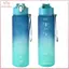 THÊM 800ml / 28oz Bình Nước Thể Thao Dung Tích Lớn Chống Rò Rỉ Cốc Nhựa Nhiều Màu Sắc Uống Ngoài Trời Du Lịch Di Động Tập Gym Thể Dục Bình BSS