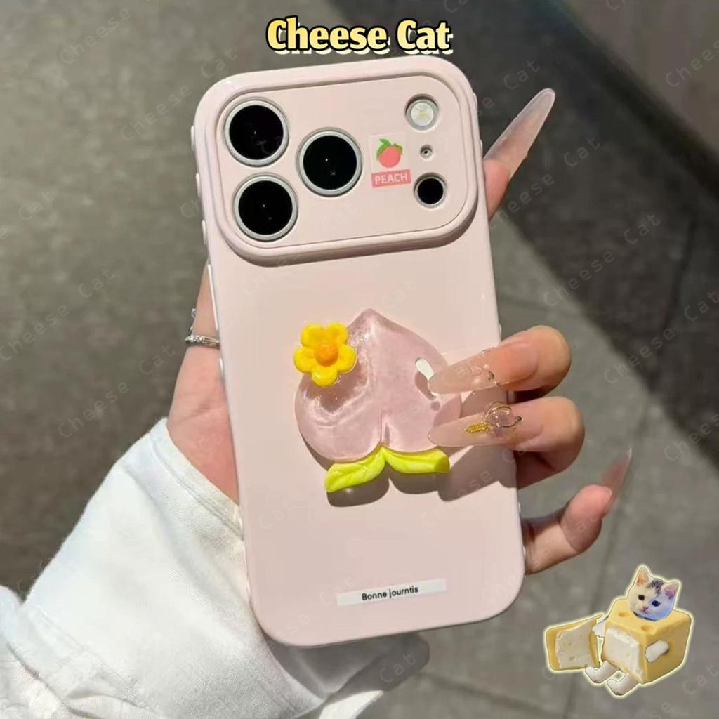 Ốp Điện Thoại Trái Cây Nhiệt Đới Dưa Hấu Đào Dứa Cho iPhone 17 Pro Max 11 12 13 14 15 16 Plus