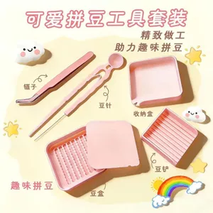 Giảm Giá Đậu Chiến Đấu Bộ Năm Mảnh Bút Đậu Đậu Xẻng Đậu Hộp Handmade diy Bộ Bút Đậu Nhỏ