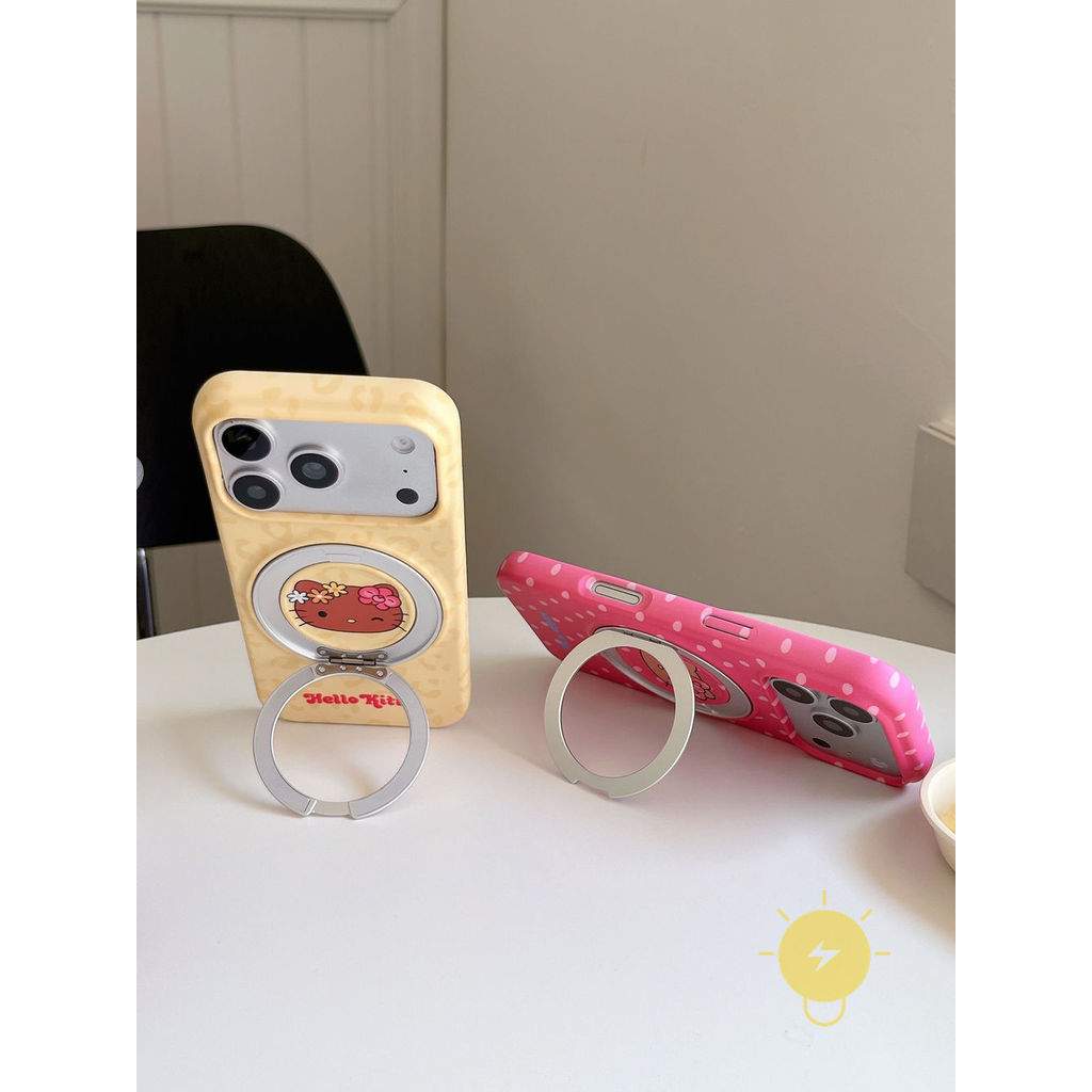 Phone Case For iPhone 17 Pro Max 16 15 with Griptok TPU Leopard Print Leopard Polka Dot Kitty Aesthetic Korean Cute