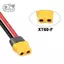 Cáp kết nối máy bay mô hình XT60H-F đến Andeson XT60H-F đến cho cáp kết nối máy bay Andeson 12AWG 45A Giao diện Cáp chuyển đổi nữ 50mm