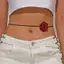 ECK Nhung Hoa Choker Nelace Hoa Lớn Cổ Choker Nelace Hoa Camellia Dài Nhung Choker Dành Cho Nữ HOT