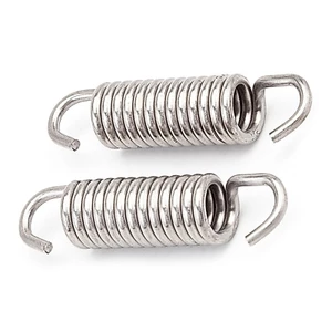 EDB * 2 Chiếc Hệ Thống Xả Cố Định Lò Xo 43 Mm Xe Máy Giảm Thanh Xả Lò Xo Phụ Kiện Xe Máy Lắp Đặt Dễ Dàng