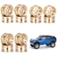 4 Lốp Cao Su 0,7 Inch & Trung Tâm Vành Bánh Xe Bằng Đồng Cho AXIAL SCX30 Jeep Wrangler JLU Ford Bronco 1 / 30 RC Xe Bánh Xích Nâng Cấp Một Phần