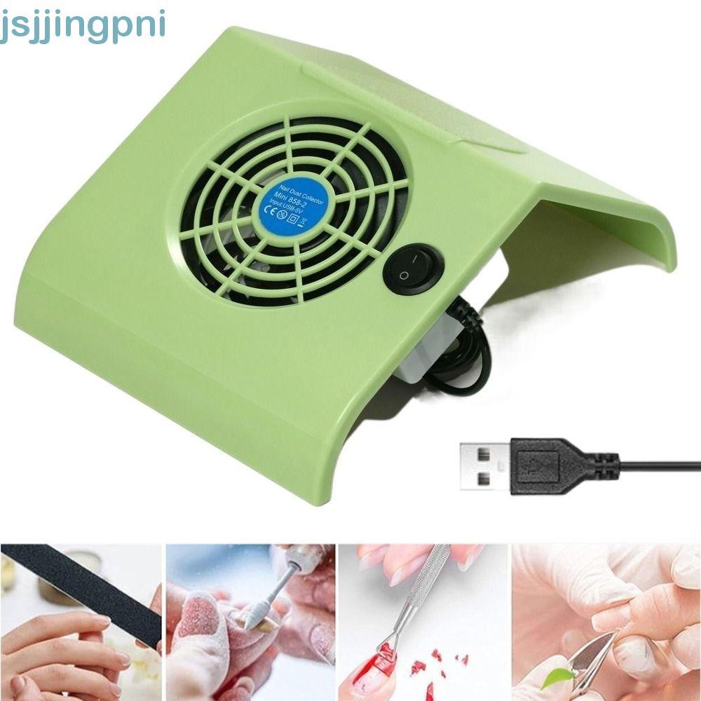 JSJJING Nail Art Dust Collector, Máy hút bụi móng tay USB có độ ồn thấp, Quạt hút 40W mạnh mẽ bền bỉ Dụng cụ máy làm móng tay cho Salon nghệ thuật làm móng tay
