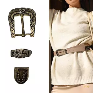 Ở lại Khóa thắt lưng kim loại sành điệu Khóa cổ điển đơn Prong tinh tế dành cho nam