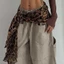 Khăn hông AWNGD, Dây thắt lưng cổ điển đa chức năng, In họa tiết da báo Phong cách Bohemian Thắt lưng Phụ kiện nữ