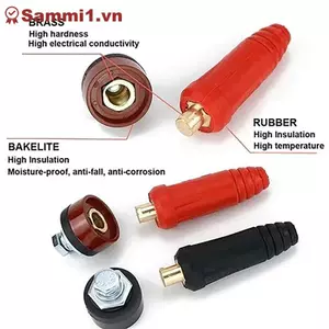 Đầu nối cáp hàn châu Âu ZK DKJ10-25, Lắp nhanh nam / nữ VN