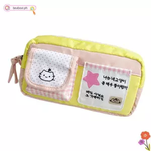 Bút chì BEABOUT, Túi đựng bút mèo con dễ thương nhiều lớp, Túi đựng văn phòng phẩm dung tích lớn hoạt hình dễ thương dành cho học sinh