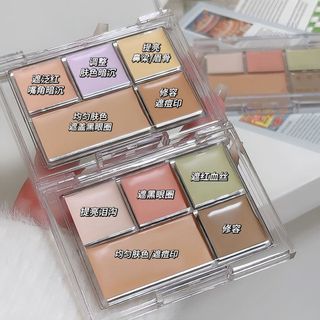 Bao che khuyết điểm năm màu tự nhiên hàng ngày Điểm mụn Dấu vết quầng thâm Rõ ràng Tự nhiên Làm sáng tông màu da Không dễ lấy