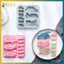 Khuôn silicon sô cô la BVY 3D Vintage Xe lửa Máy bay Nonsti Dễ dàng phát hành DIY Bánh kẹo mềm Dụng cụ làm bánh cho đồ dùng dự tiệc kỷ niệm.
