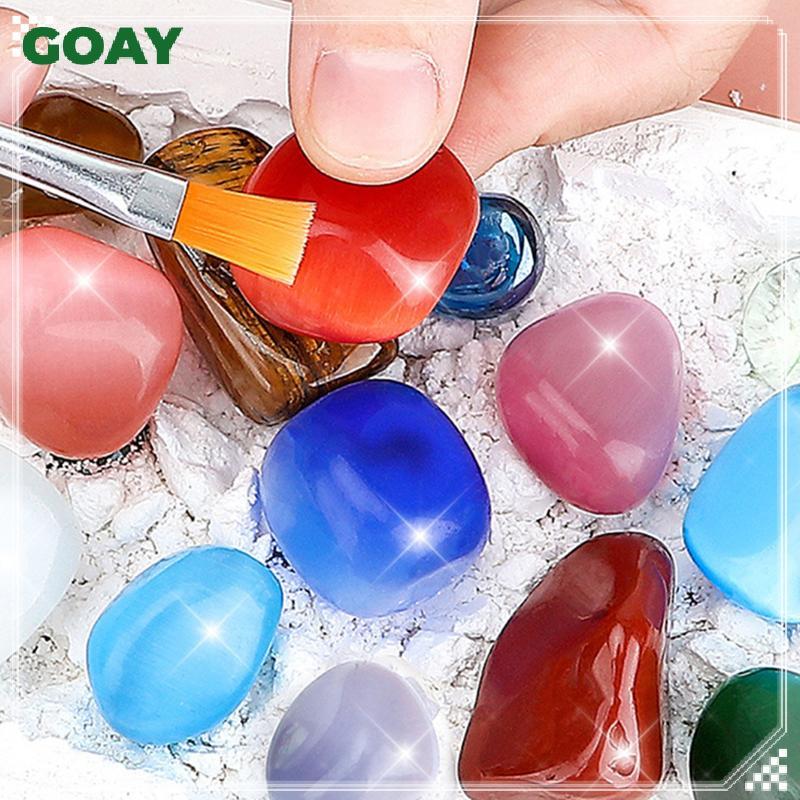 GOAY 1 Bộ Đá Quý Đào Kho Báu Khủng Long Hóa thạch Khai thác Kho Báu Hộp Mù Trẻ Em Khảo Cổ Đồ Chơi Khai quật VN