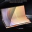 Ốp điện thoại gấp da cao cấp cho Samsung Galaxy Z Fold 7 5G Flip6 5 4 3 Bảo vệ nâng cao + Giá đỡ kim loại Hỗ trợ mạnh mẽ