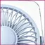Quạt du lịch để ngủ có thể điều chỉnh 100 tốc độ Quạt du lịch di động có thể sạc lại 1200mAh cho văn phòng tại nhà shopidaevn