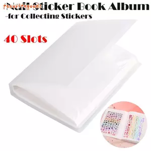 FAVORITEGOODS 40 Khe Cắm Để Thu Thập Dán Hộp Bảo Quản Notebook Sắp Xếp Kích Thước Lớn