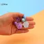 LUImo Sáng Tạo Dạ Quang 3D Mèo Paw Mặt Dây Chuyền Móc Khóa Hoạt Hình Dễ Thương Chân Mèo Móc Khóa Túi Xách Tinh Tế Phụ Kiện Trang Trí Quà Tặng SBS