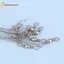 Cheenm 10 Cái 10 / 15 / 20 / 25 / 30CM Dây Thép Chống Cắn Dây Xích Mồi Fishhook Dòng Dấu Vết Dây Lãnh Đạo Với Xoay Mồi Câu Phụ Kiện VN