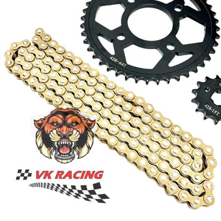Bộ nhông sên đĩa NSD xích sên TLT thái lan winner v1-v2-v3-v4 - winner X - winner R (Black 428H mạ đồng 15-44-126L)