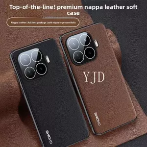 Ốp YJD Cho Xiaomi 17T Pro Họa Tiết Da Sang Trọng Nhẹ Bao Gồm Tất Cả Ống Kính Mềm Edge Chống Rơi Vỏ Điện Thoại