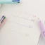 BEABOUT Bút bi nhiều màu, Bút 4 màu đầu 0,7mm 4 trong 1, Bấm đa chức năng bằng bút Gel