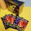Pokemon Quái Vật Pikachu Charizard Lửa Rồng Nứt Rỗng Ghế Trẻ Em Đồ Chơi Dày Bộ Sưu Tập Thẻ Flash Thẻ Quà Tặng Sinh Nhật